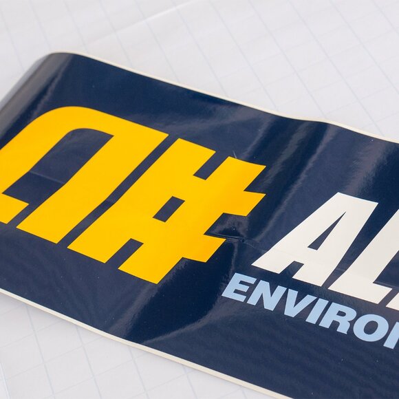 Alphanumeric Official Large Ramp Sticker Decal Deadstock Vintage Skateboard VTG - Picture 2 of 3